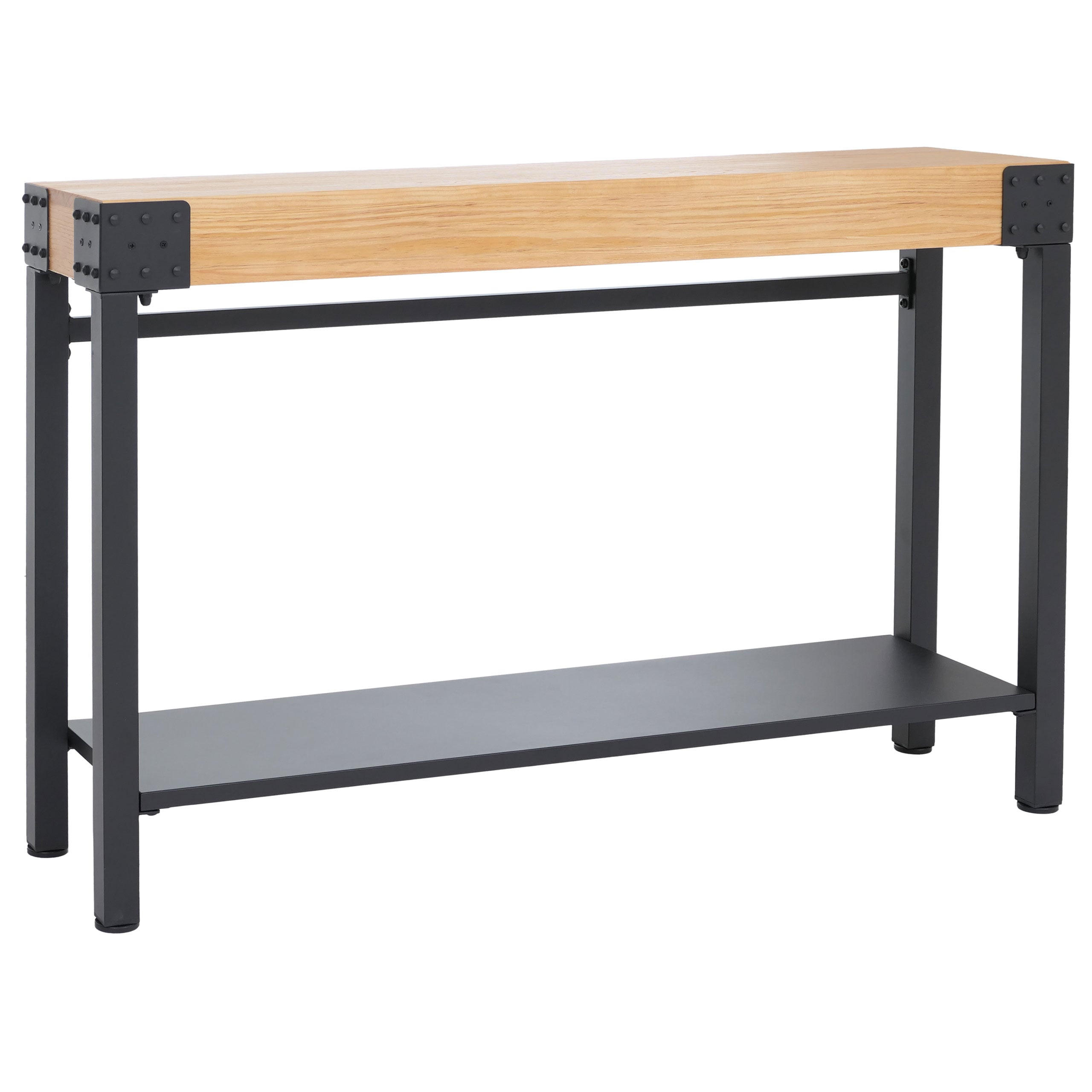 KONSOLENTISCH eckig Beige - Beige, Holz (31/121/82cm) - MCW