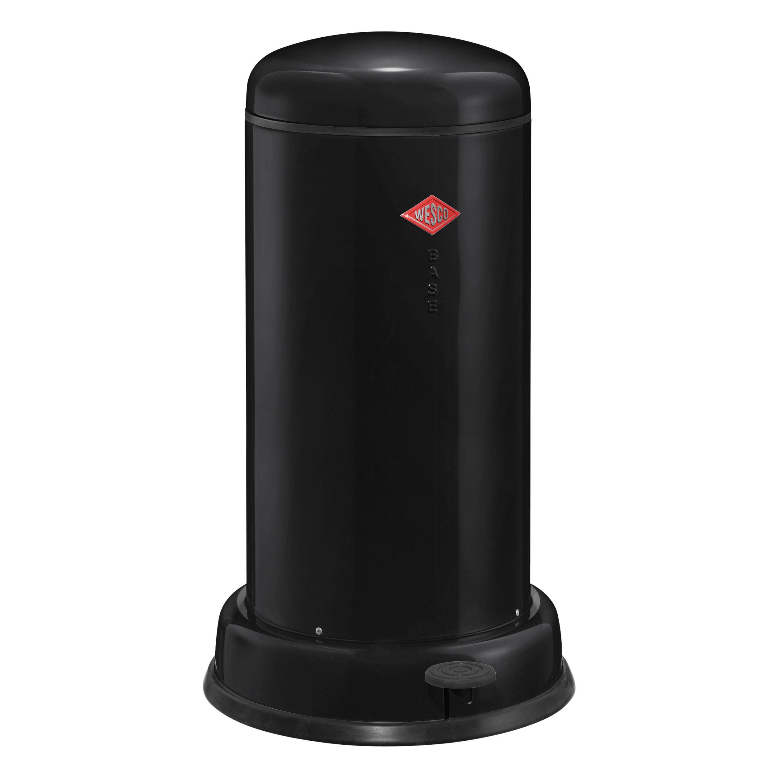 Wesco Tretabfallsammler Schwarz 36.2x63.5x36.2 cm