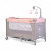 REISEBETT Once upon a time rosa 2 Ebenen, Seiteneingang, Matratze, Mobile - Rosa, Kunststoff (60/120cm) - Cangaroo