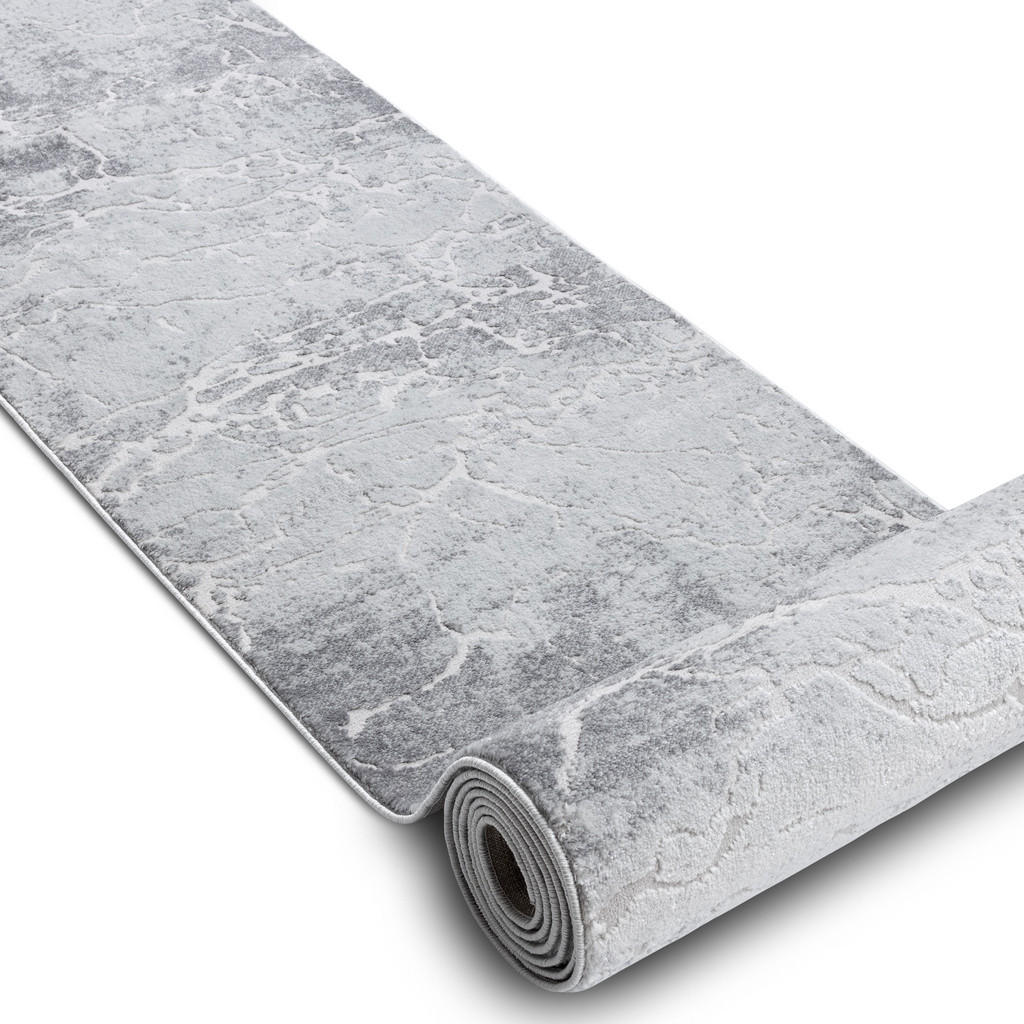 Thumbnail - rugsX Läufer, Grau, Textil, Rechteckig, 70x410 cm, Teppiche & Böden, Teppiche, Teppichläufer