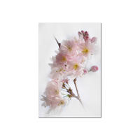 KUNSTDRUCK Grau 60/90 cm - Pink/Grau, Textil (60/90cm) - KUNSTLOFT