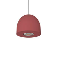 HÄNGELEUCHTE Campanella - Rot, Metall (10/8/120cm) - Lumicom
