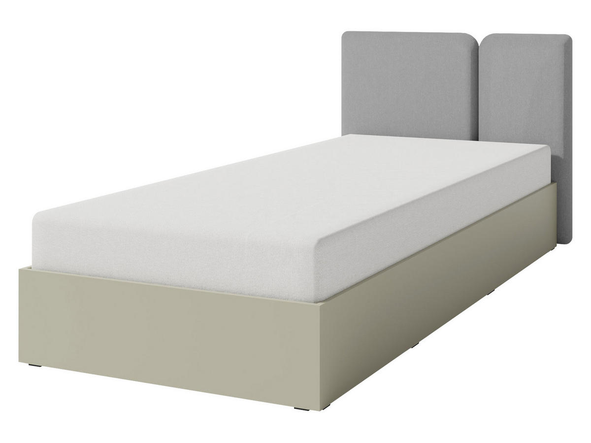 JUGENDBETT Luca LC13 - Schwarz/Grün, Holzwerkstoff/Kunststoff (90/200cm) - MIRJAN24