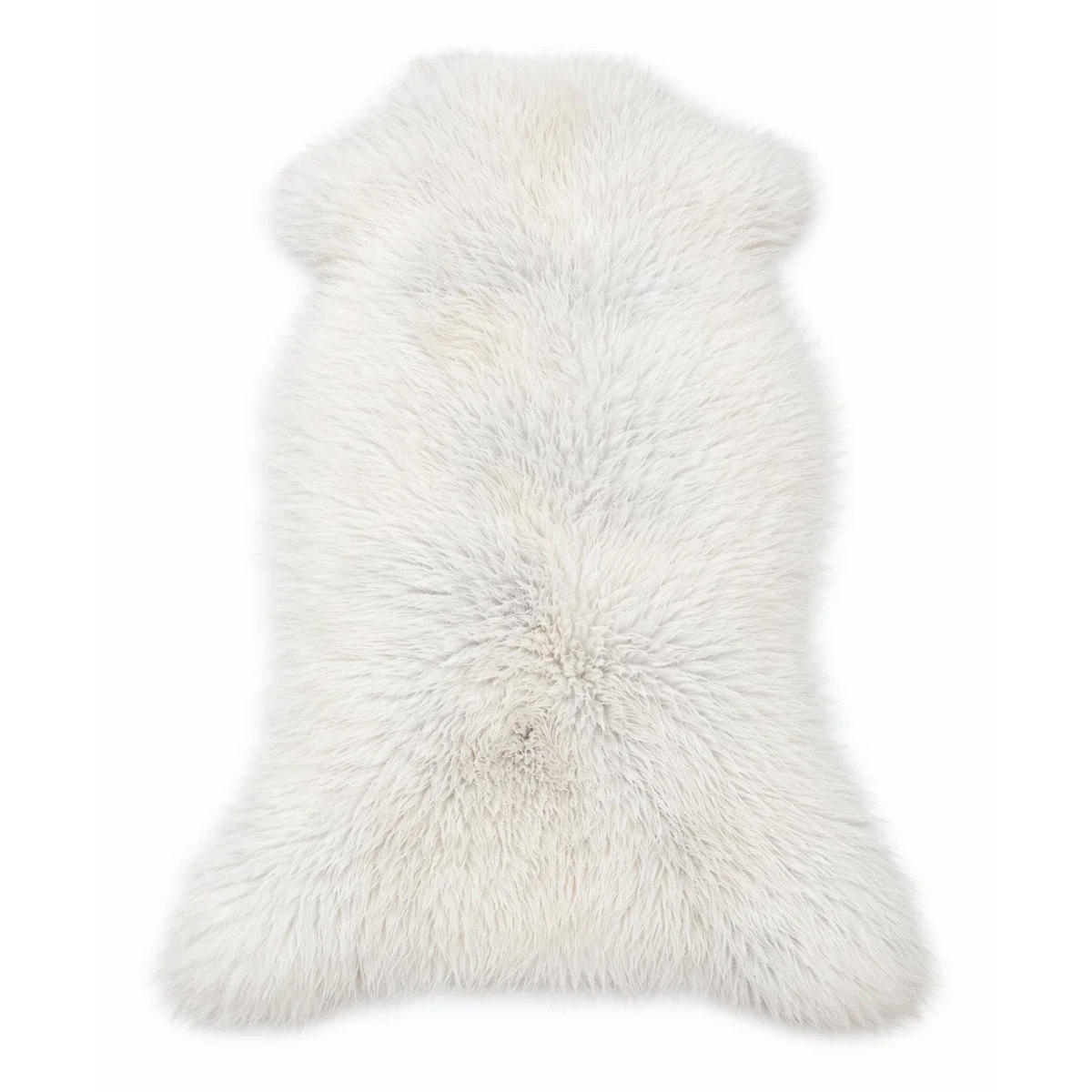 FELL Öko Lammfell Schaffell Hellgrau Töne wählbar ca. 135 cm - Hellgrau, Fell (80/135cm) - Provellus