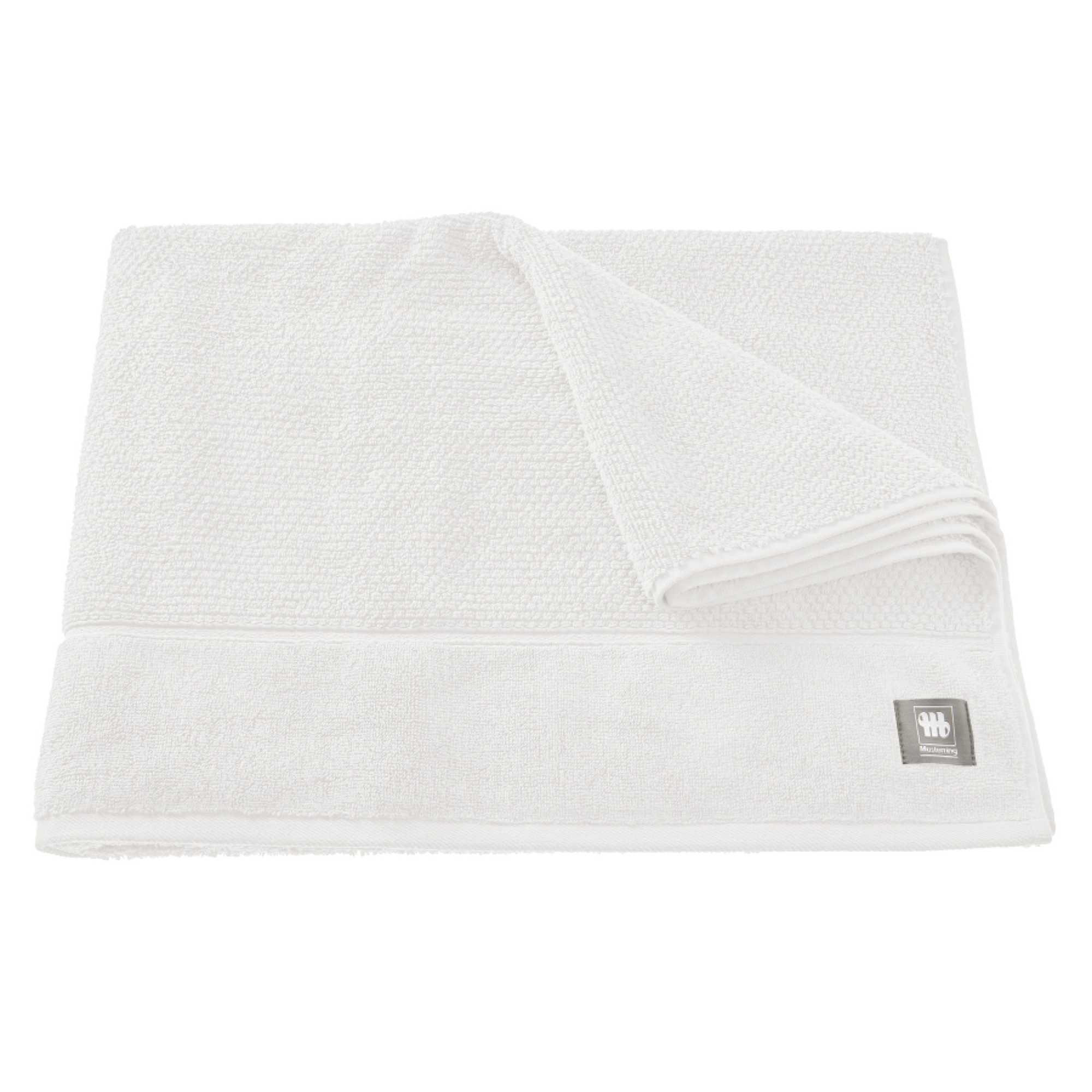 DUSCHTUCH SOLID - Perlmutt, Textil (100/150cm) - Musterring