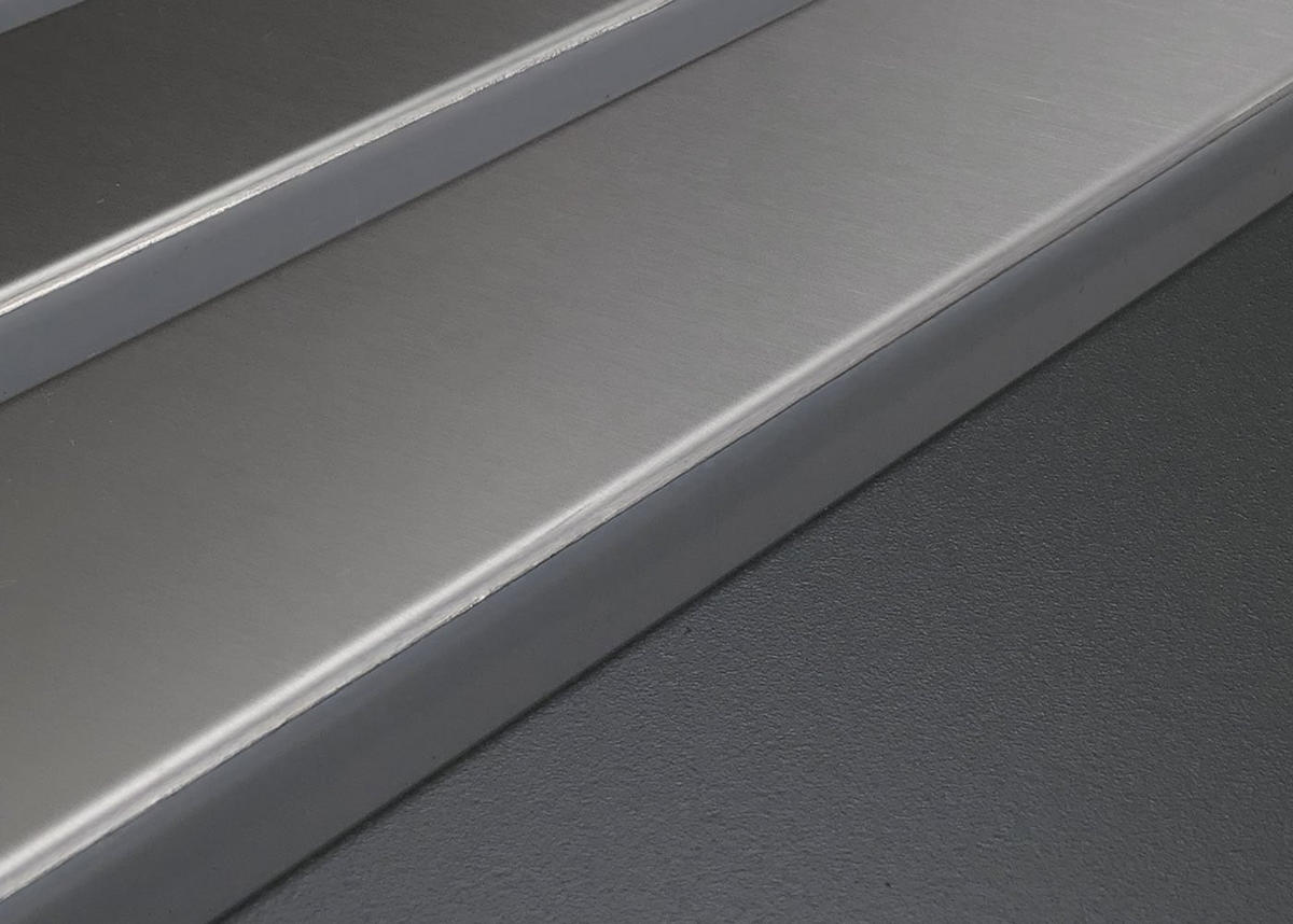 MÜLLTONNENBOX 4er mit Pflanzkasten HxBxT 125x260x84cm Anthrazit Edelstahl - Anthrazit, Metall (260/125/84cm) - PROREGAL