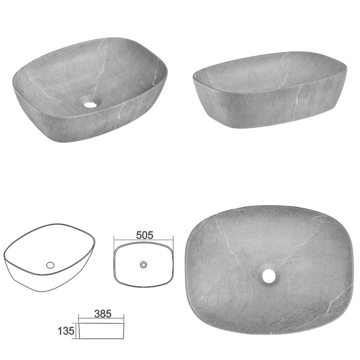 BADMÖBEL-SET 2-TLG. Adelaide-56 - Weiß, Holzwerkstoff (61/200/47cm) - Lomado