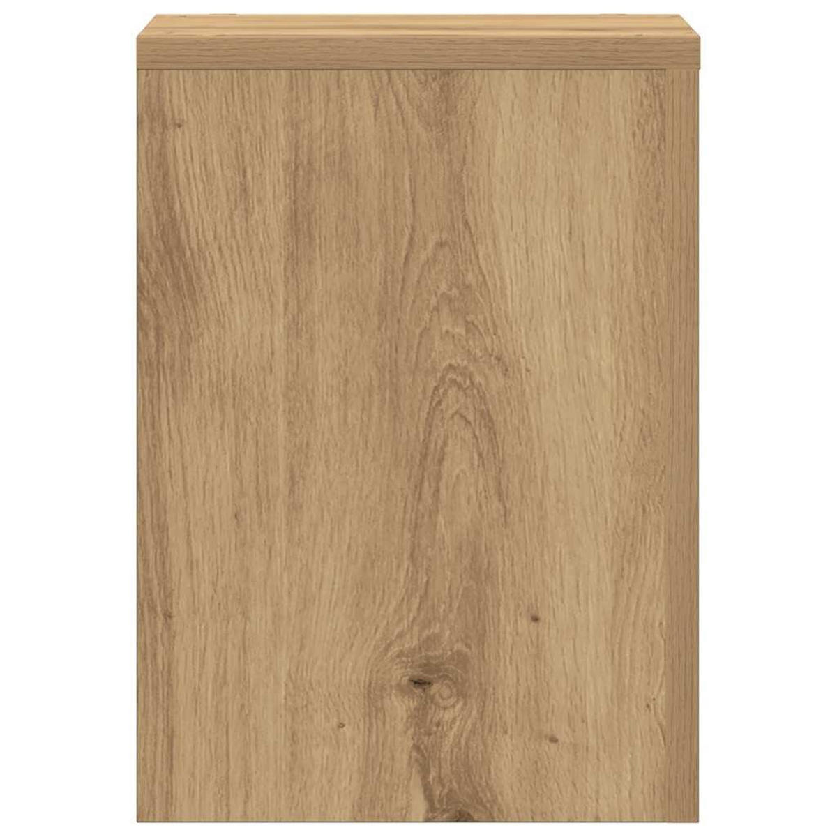 PFLANZENSTÄNDER 2er Set Artisan-Eiche 25/25/35 Cm Holzwerkstoff - Braun, Holzwerkstoff (25/35/25cm) - vidaXL