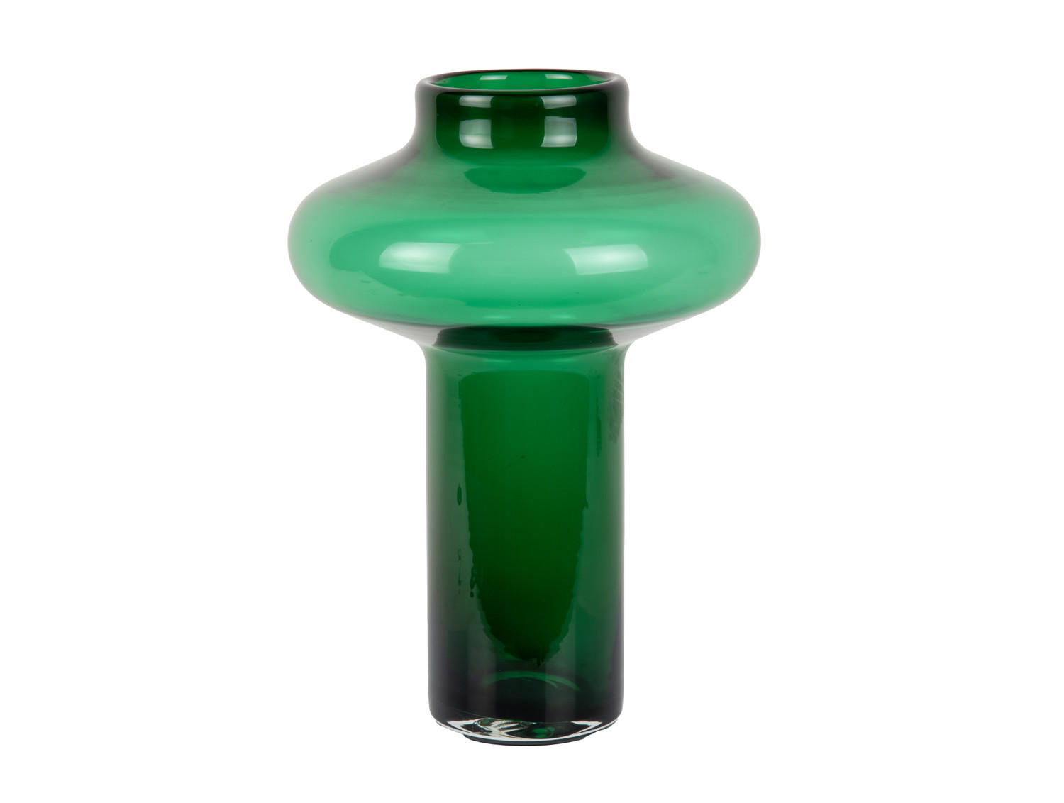 VASE Asombroso Grün 20/20/37 cm - Grün, Glas (37cm) - Present Time