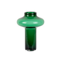 VASE Asombroso Grün 20/20/37 cm - Grün, Glas (37cm) - Present Time