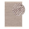 TEPPICH aus recyceltem Material Kiah Cream/Taupe 200x300 cm - Creme, Textil (200/300cm) - benuta Pure