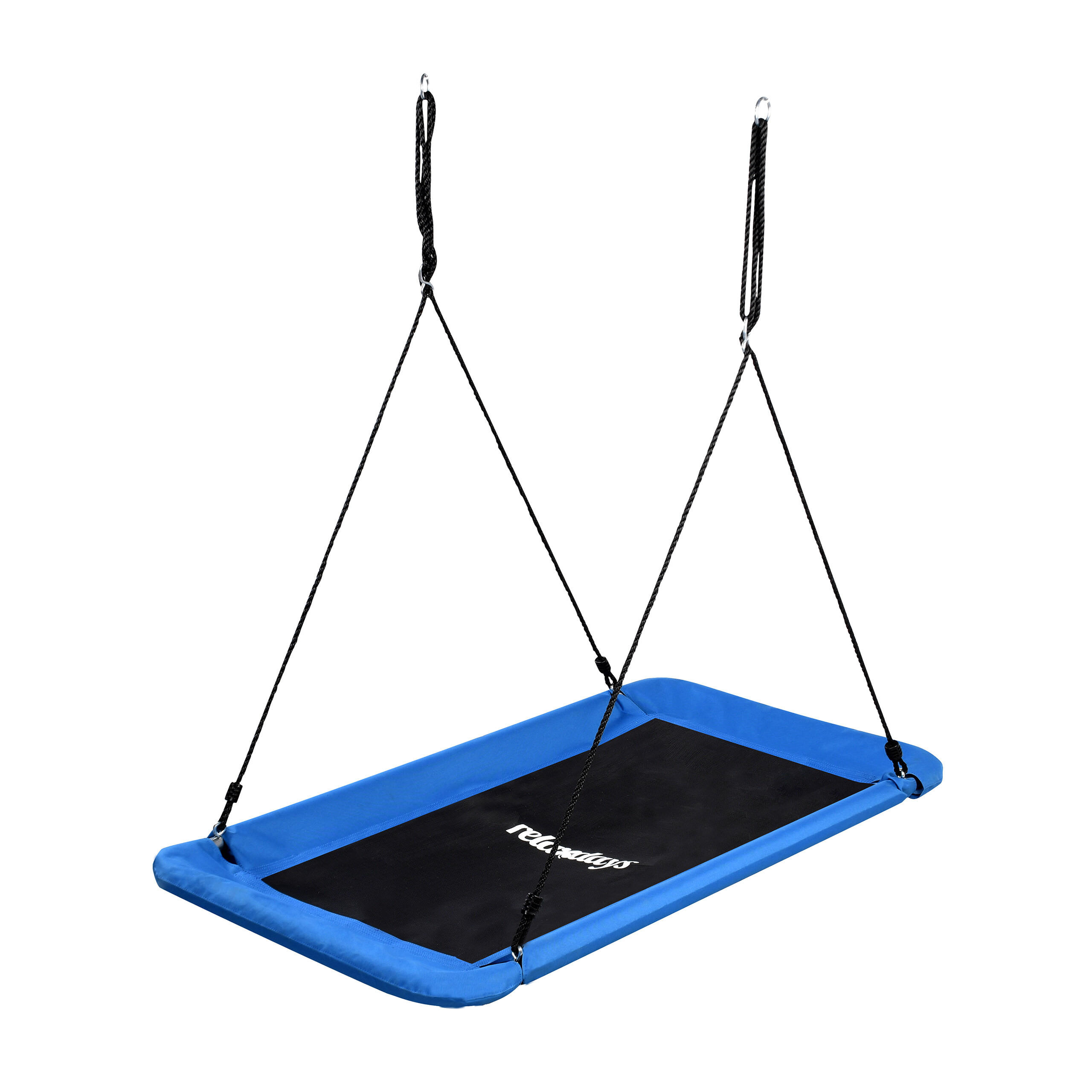 Relaxdays Nestschaukel Blau 150x165x80 cm