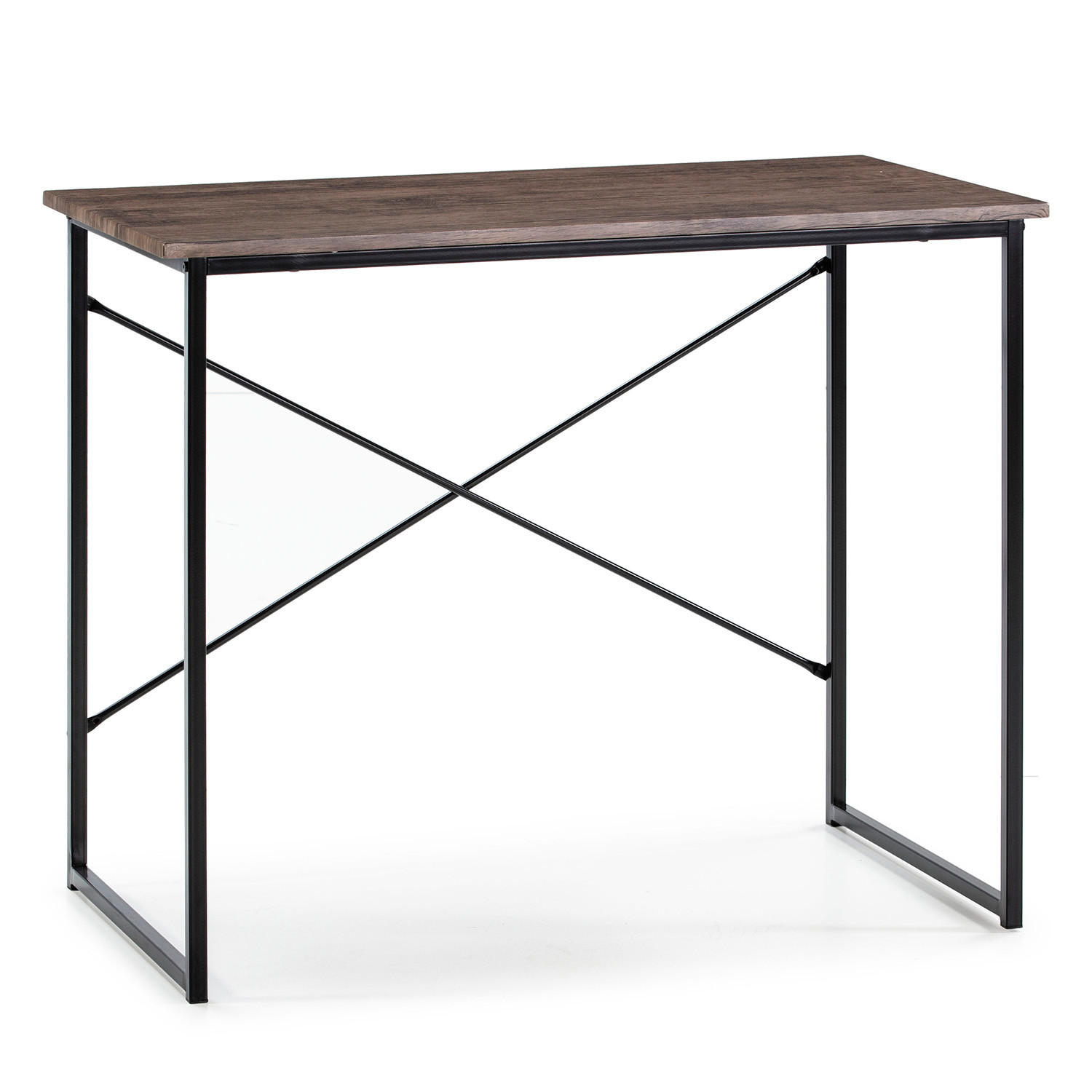 SCHREIBTISCH 90/50/74 Caceres Schwarz - Schwarz, Holzwerkstoff (50/90/74cm) - VS Venta-stock