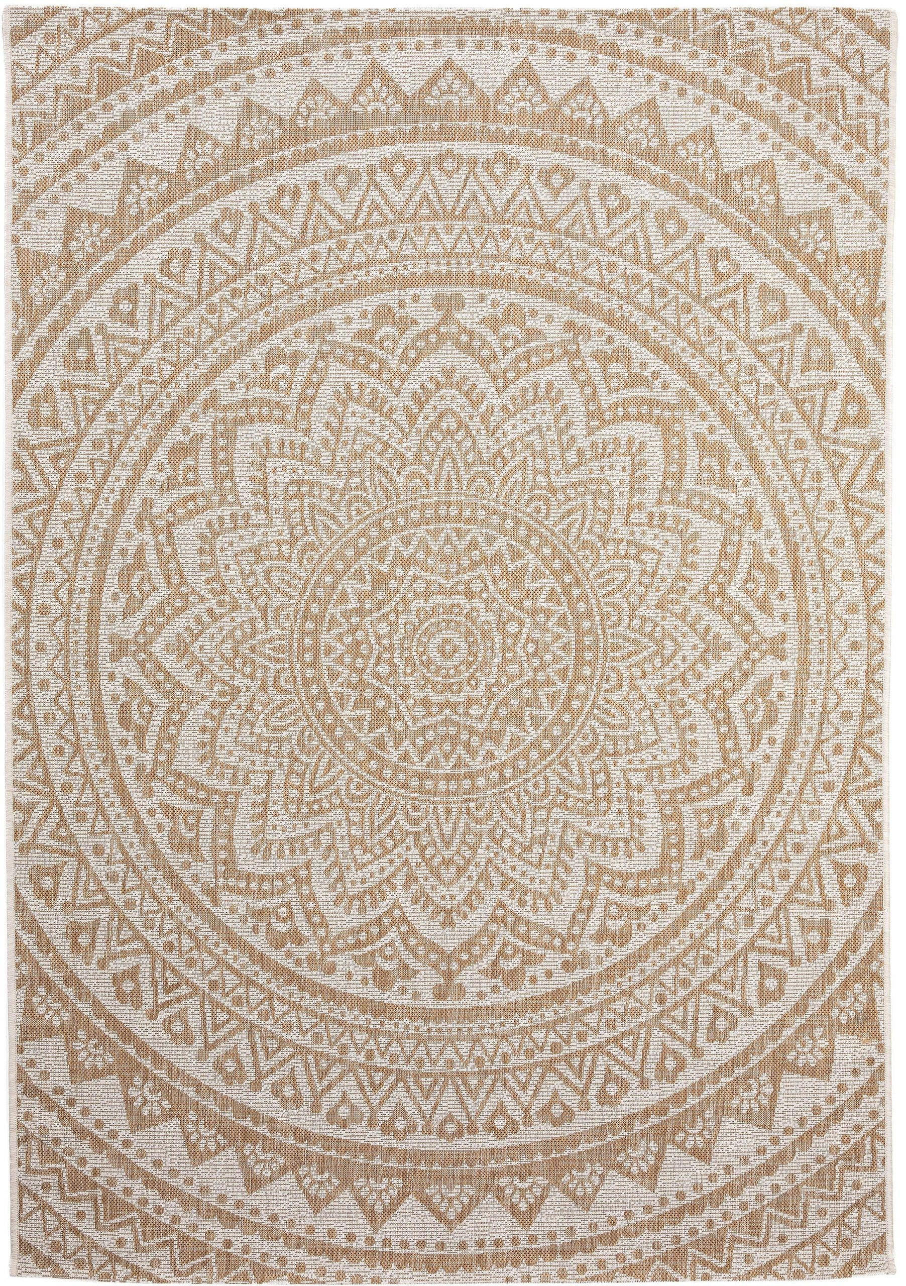 OUTDOORTEPPICH Cleo Cream/Beige 160x230 cm - Creme, Textil (160/230cm) - benuta Nest