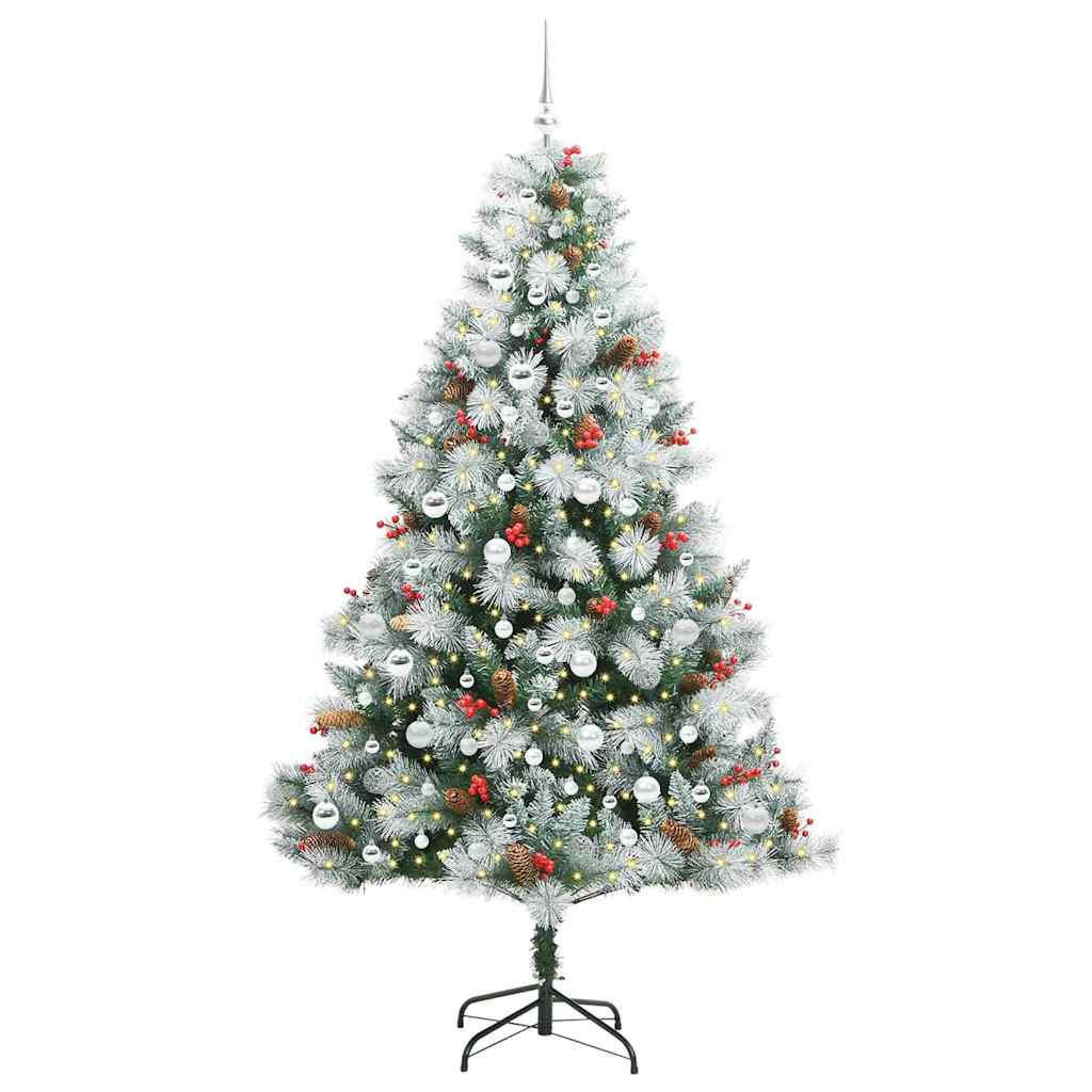 vidaXL Weihnachtsbaum Grün 210 cm