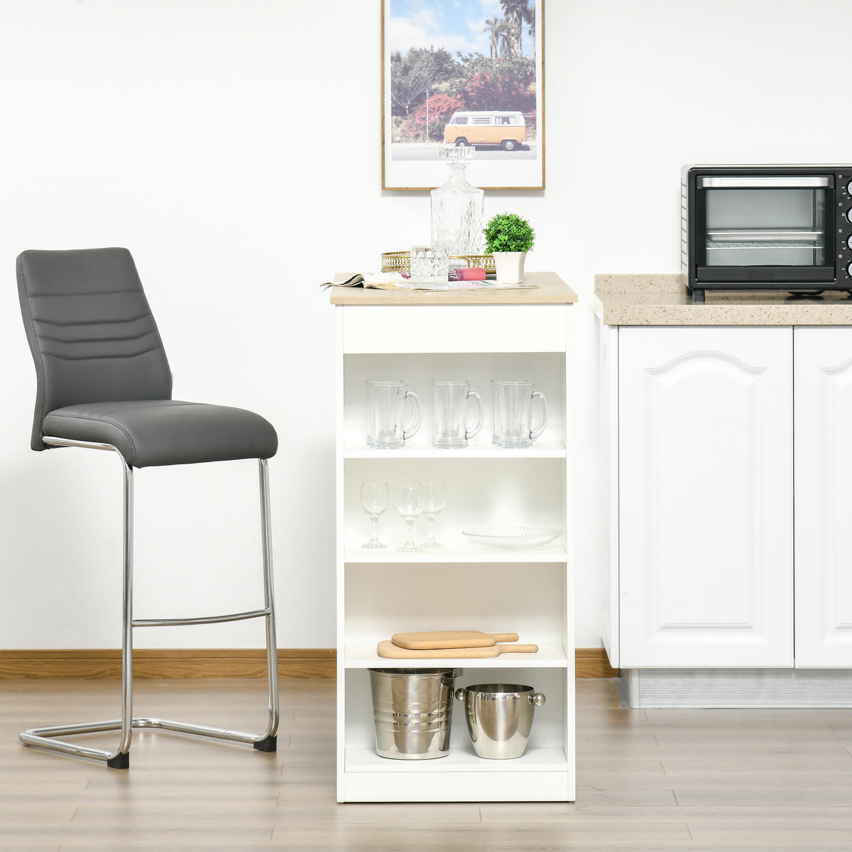 BARTISCH Naturholz 1 Stück - Beige, Kunststoff (115/50/102.7cm) - GiPP