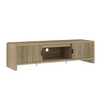 FERNSEHSCHRANK Lukkodso - Braun, Holzwerkstoff (150/40/40cm) - [en.casa]