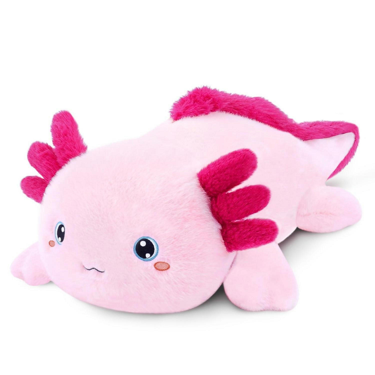 PLÜSCHTIER Axolotl 25 cm - Rosa, Textil (15/25cm)