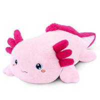 PLÜSCHTIER Axolotl 25 cm - Rosa, Textil (15/25cm)