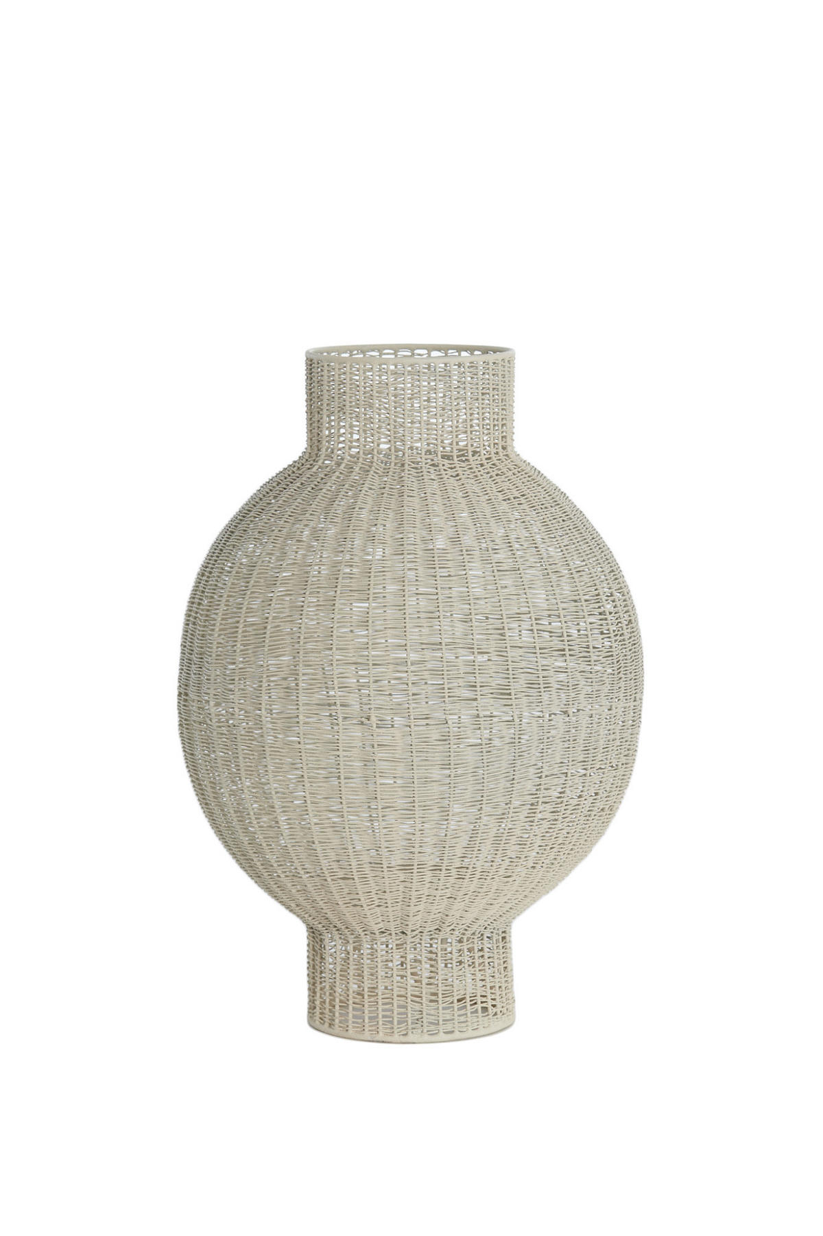 WINDLICHT Competa Weiß Ø27/39,5 cm - Weiß, Metall (27/39.5/27cm) - Light & Living