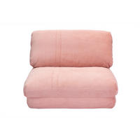 SCHLAFSESSEL 1-Sitzer Cord Rosa SPENCER - Pink, Textil (82/62/82cm) - Miliboo