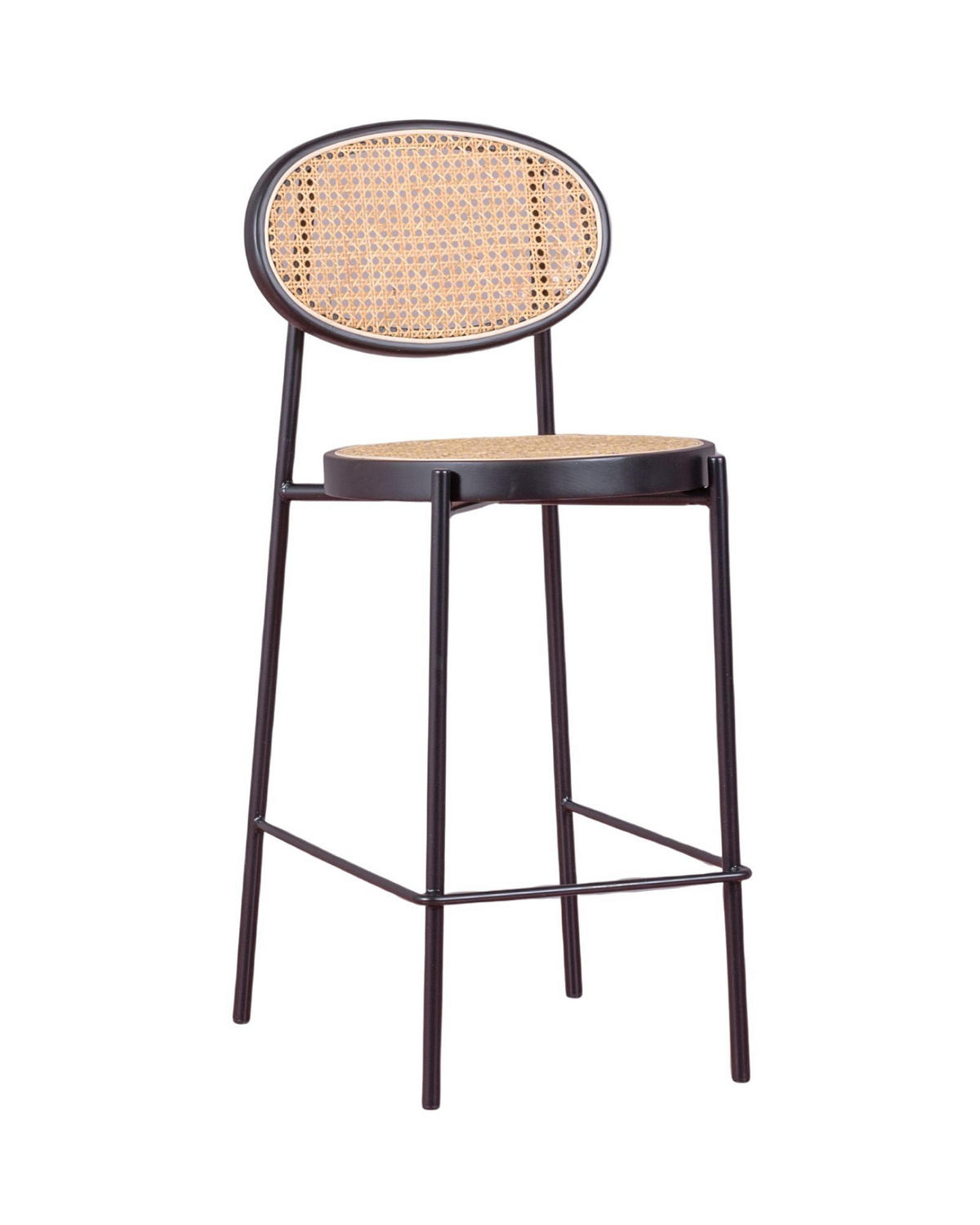 HOCKER Holz Schwarz - Schwarz, Holz (40/95/48cm) - Nest Dream