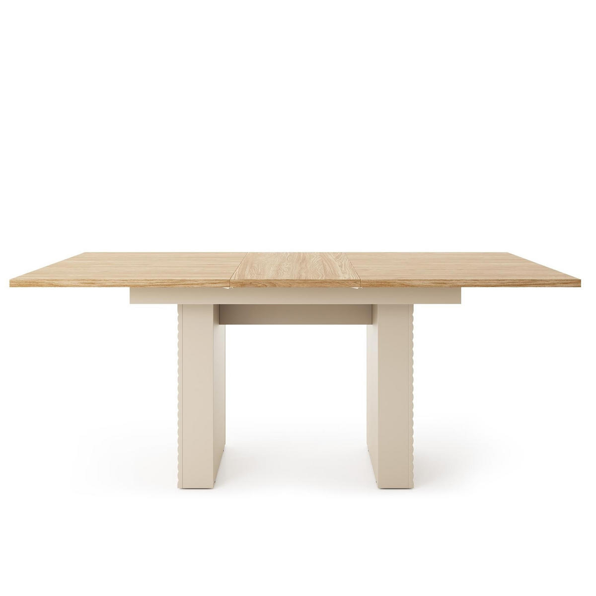 TISCH Latilo Kaschmir, Klapptisch - Kaschmir/Braun, Holzwerkstoff (90/185/75cm) - Bettso