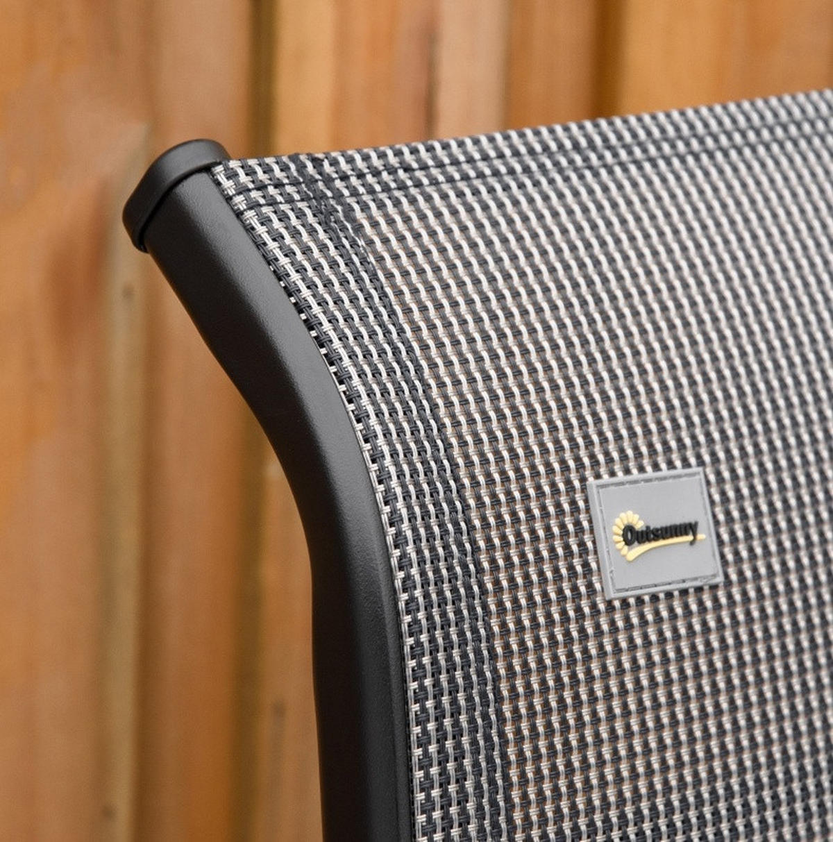 SONNENLIEGE aus Stahl 70x65x111 cm in Grau mit 9-fach verstellbar - Grau, Metall (70/111/65cm) - Modfu