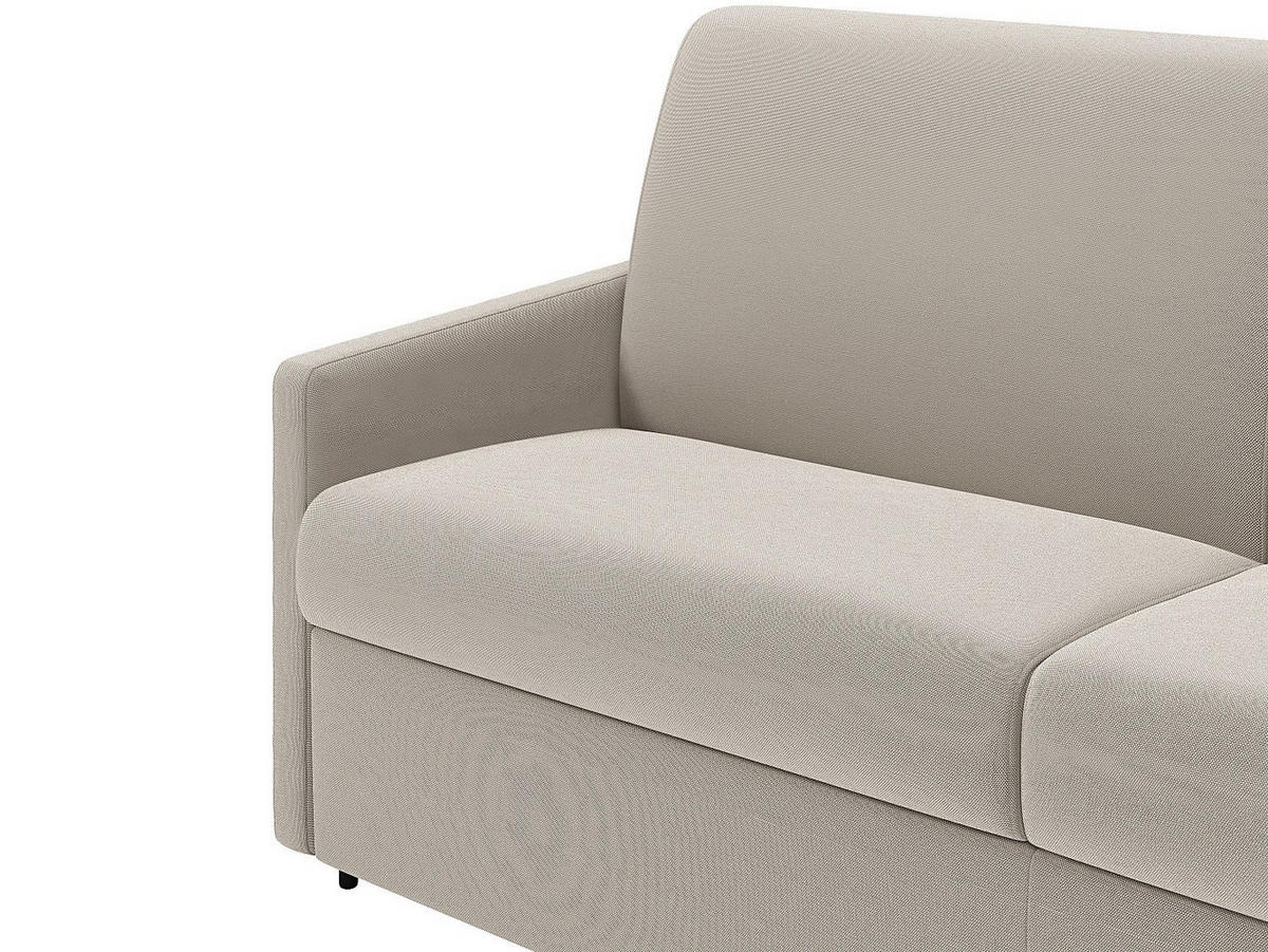 SCHLAFSOFA - 3 Personen - stoff - beige Calife - Beige, Textil (170/97/223cm) - Vente-Unique