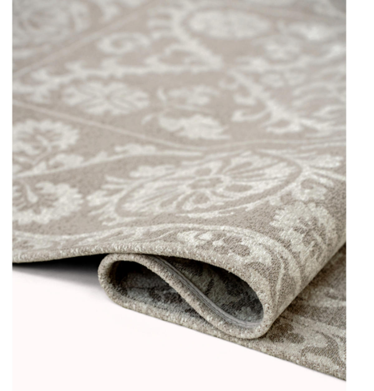 TEPPICH Flachgewebe Orient TABRY Grau 240 x 340 cm - Grau, Textil (240/340cm) - Novatrend