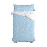 BETTBEZUG 2er-Set teiliges little star 155x220 cm (komfortgrösse) blau - Blau, Textil (155/220cm) - Happy Friday