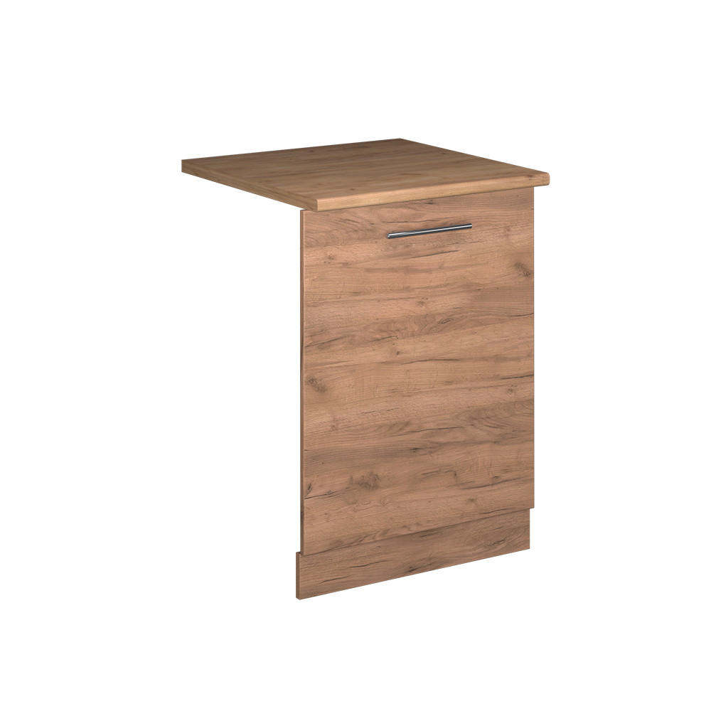 DISKMASKINENS FRONTPANEL Fame-Line Goldkraft ek 60 cm , AP Oak Honungsek, Honungsek 81.8/60/60 cm