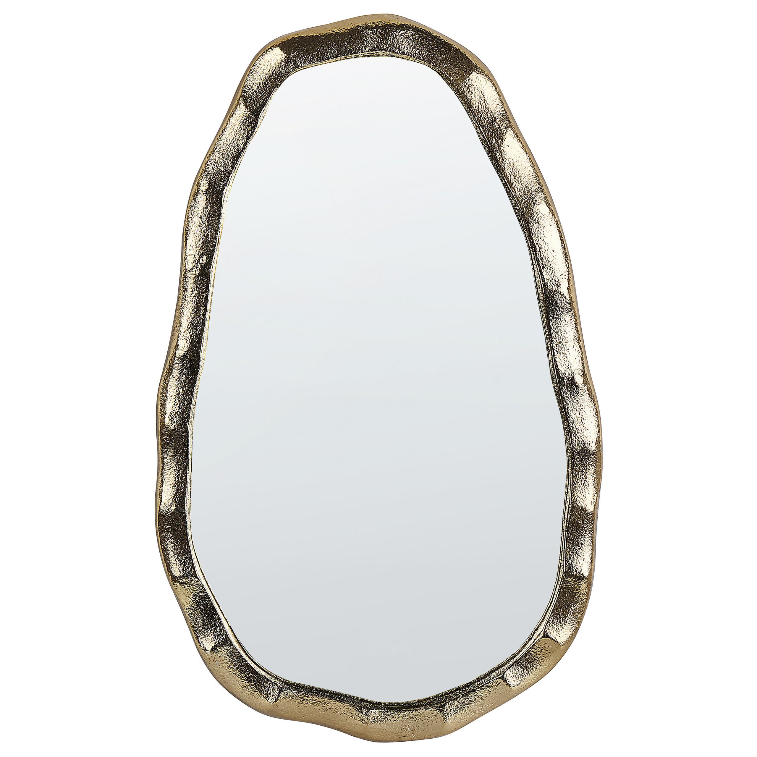 WANDSPIEGEL 50/32 cm Gold Damoh - Goldfarben, Metall (50/3/32cm) - Beliani