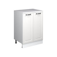 SKRINKA DO PODKROVIA Rion Biely vidiecky dom 60 x 81.6 cm bez sklonu s 2 dverami - biela, kompozitné drevo (60/83.8/46cm) - Vicco