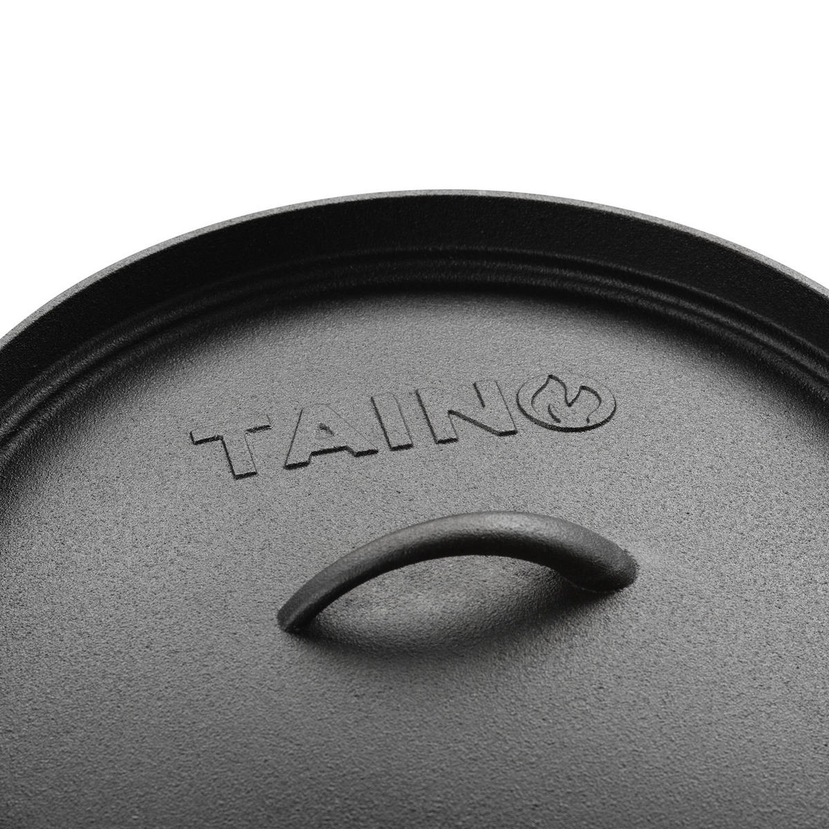 DUTCH OVEN 6L - Schwarz, Metall (29.5cm) - TAINO
