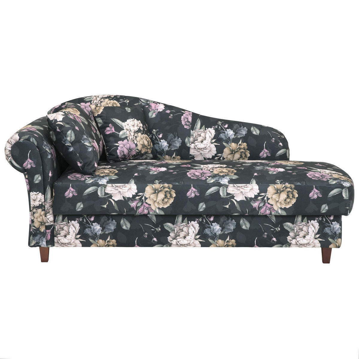 RECAMIERE Armlehne links Katrinka Flachgewebe anthrazit - Anthrazit, Kunststoff (188/84/92cm) - 58aufmkessel