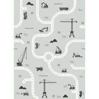 FOTOTAPETE Fahrzeuge 200 x 279 cm - Grün, Papier (200/279cm) - ESTAhome