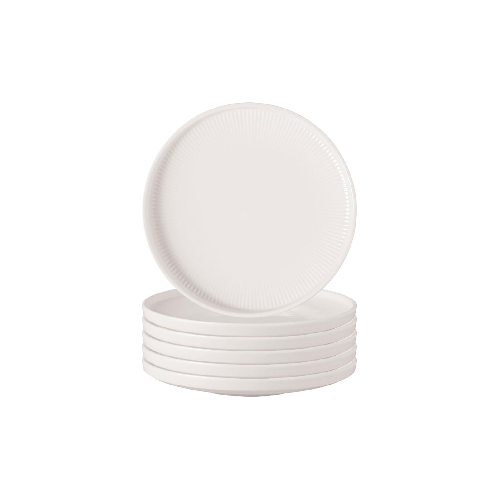 BROTTELLER Afina weiß ø 17,1 cm 6er Set - Weiß, Keramik (17.1cm) - Villeroy & Boch