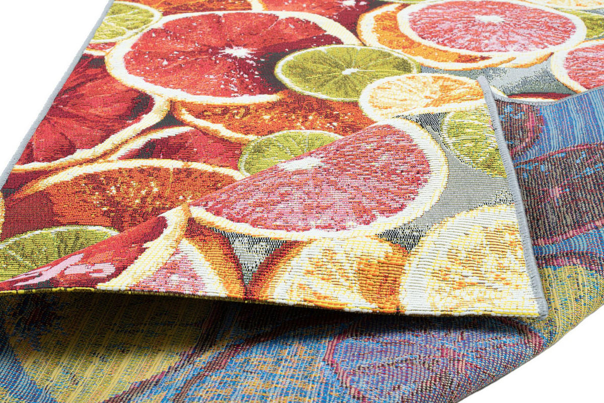 OUTDOORTEPPICH Rantum Beach 100x200 cm - Orange, Textil (100/200cm) - Sansibar SYLT