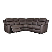 RELAXSOFA Leder Ecksofa - Braun - EVASION - Braun, Leder (217/217cm) - Vente-Unique