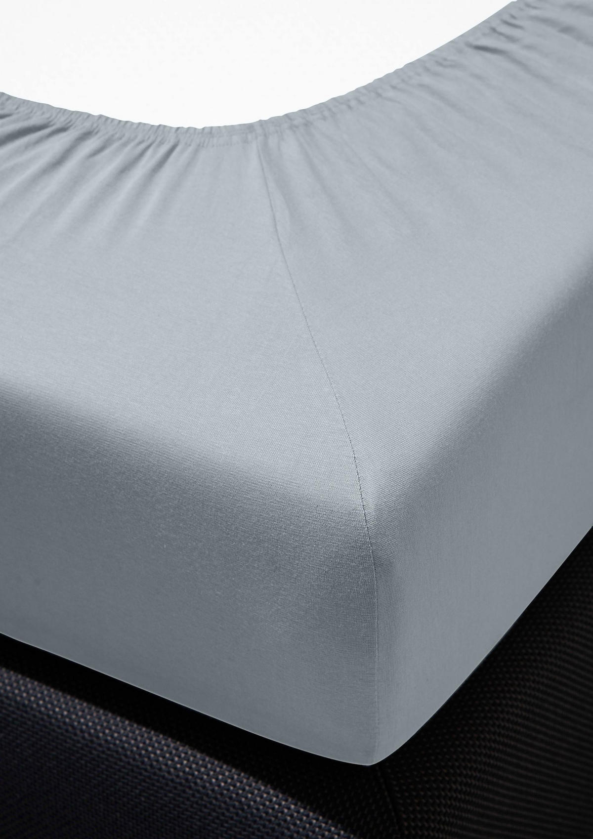 SPANNBETTTUCH VESUV 0012 - Blau, Textil (100/200cm) - Irisette