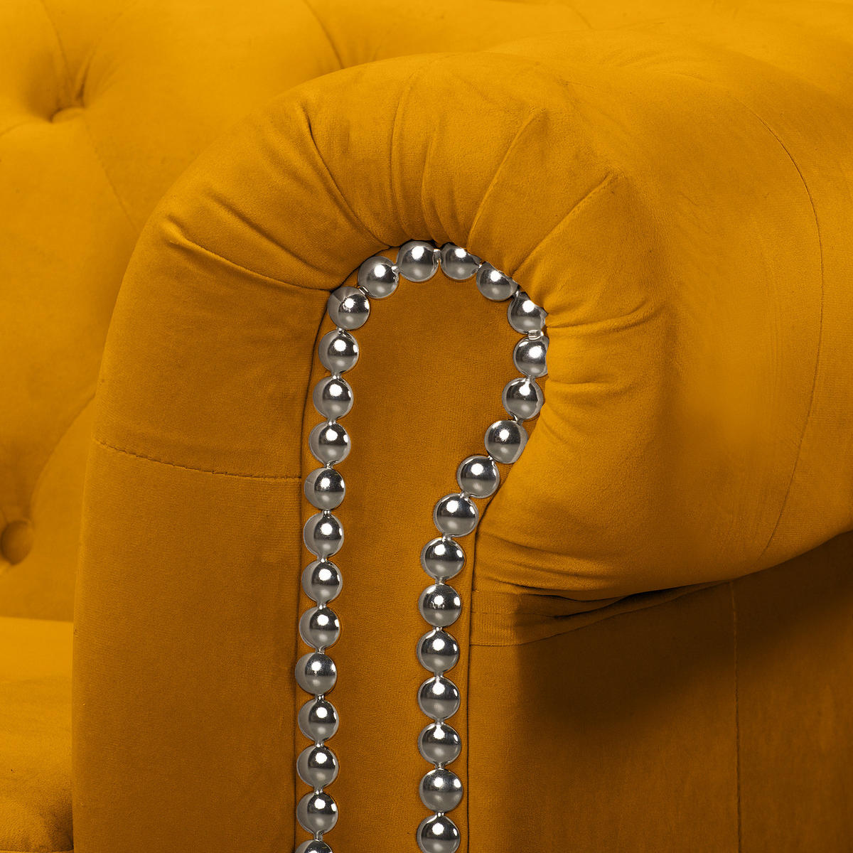 SESSEL - Gelb/Buchefarben, Buchenholz/Textil (104/72/86cm) - home24