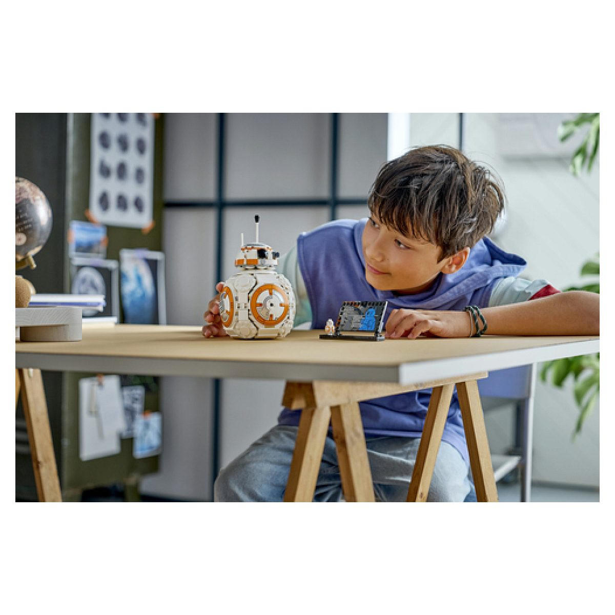 KLEMMBAUSTEINE BB-8 Star Wars - Rot, Kunststoff (26.2/7.6/28.2cm) - Lego