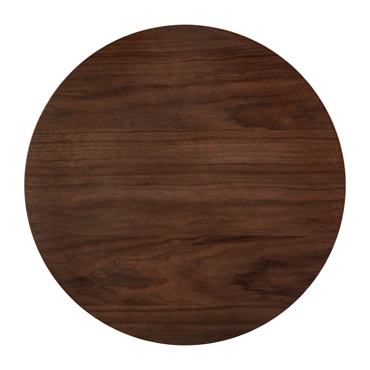 BEISTELLTISCH (2er-Set) - Walnuss / Schwarz - Braun, Holzwerkstoff/Metall (1/1/1cm) - home24