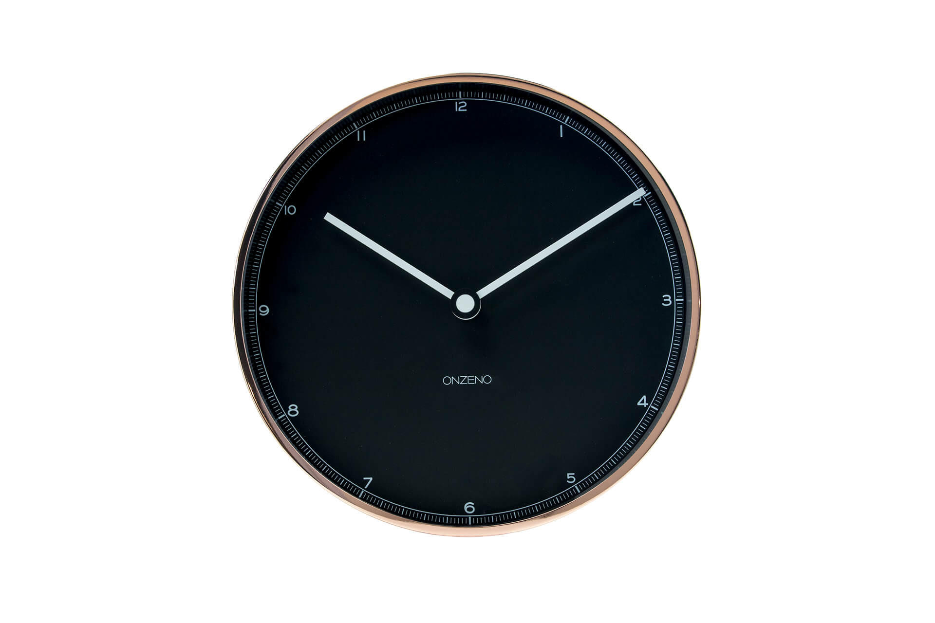 WANDUHR Design Schwarz 30/30 cm - Schwarz, Glas/Holzwerkstoff (0.92/30/5cm) - ONZENO