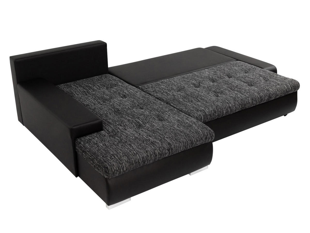 ECKSOFA Orkan Mini Premium - Grau, Holz/Textil (265/185cm) - MIRJAN24