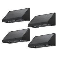 WANDLEUCHTE XYPH 5.7/5/14 cm （4er-set） - Schwarz, Metall (5.7/5/14cm) - ZMH