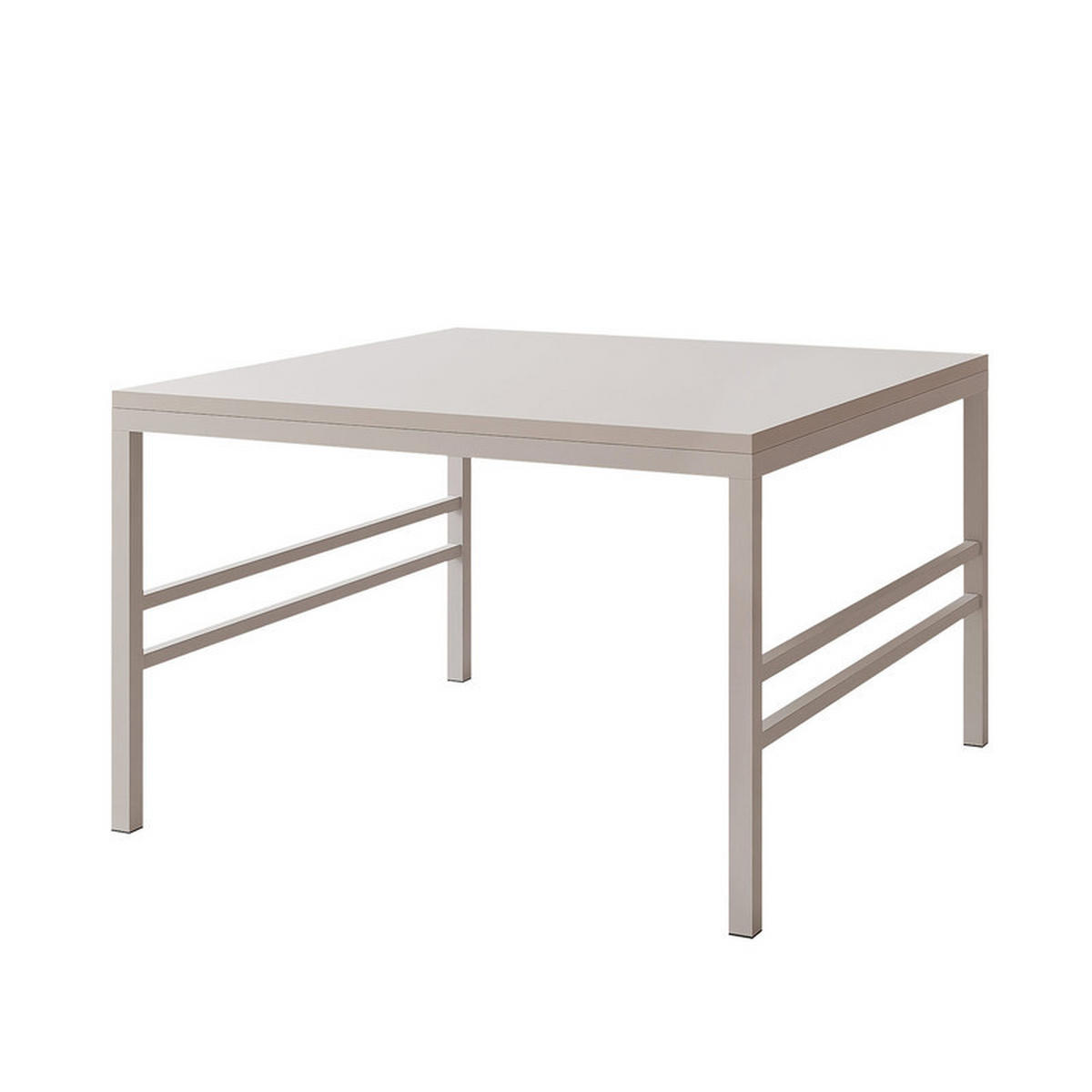 COUCHTISCH FORMA 70/70 cm Quadrat, Kaschmir - Kaschmir, Metall (70/70/46cm) - Idohome