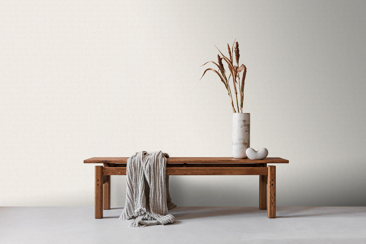 TAPETE Uni 53 cm x 10 m - Beige, Papier (53/1000cm) - Sanders & Sanders