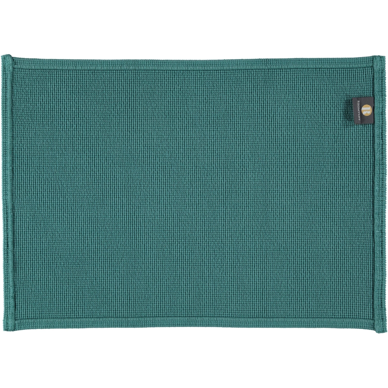 BADEMATTEN PLAIN PINIE - 279 - Grün, Textil (50/70cm) - Rhomtuft